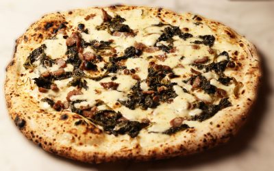 Pizza with Salsiccia and Friarielli